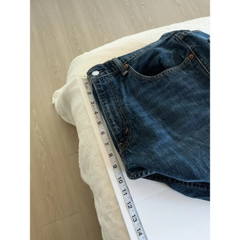 Levis 559 Jeans‎ Mens 34x30 Blue Relaxed Straight Mid Rise Dark Wash Denim